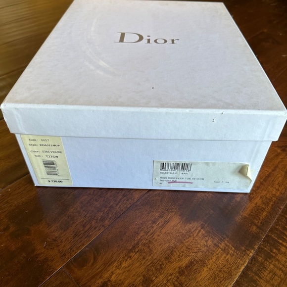 Dior Peep Toe Heels Limited edition color - Picture 6 of 7